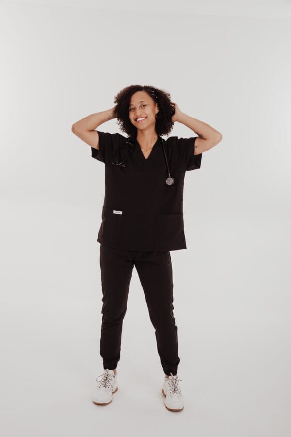 Black Jogger Pants - Image 2