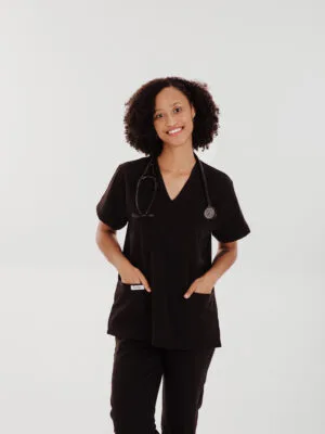 Black Skroptoppie Top