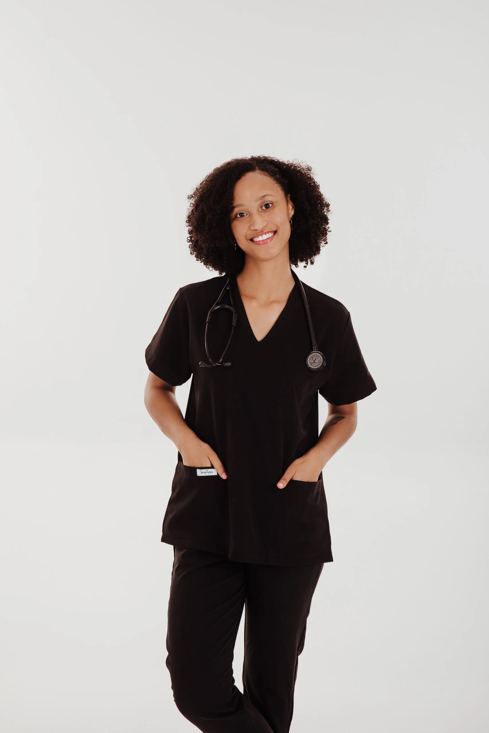Black Skroptoppie Top