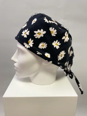 Black Daisy Cap