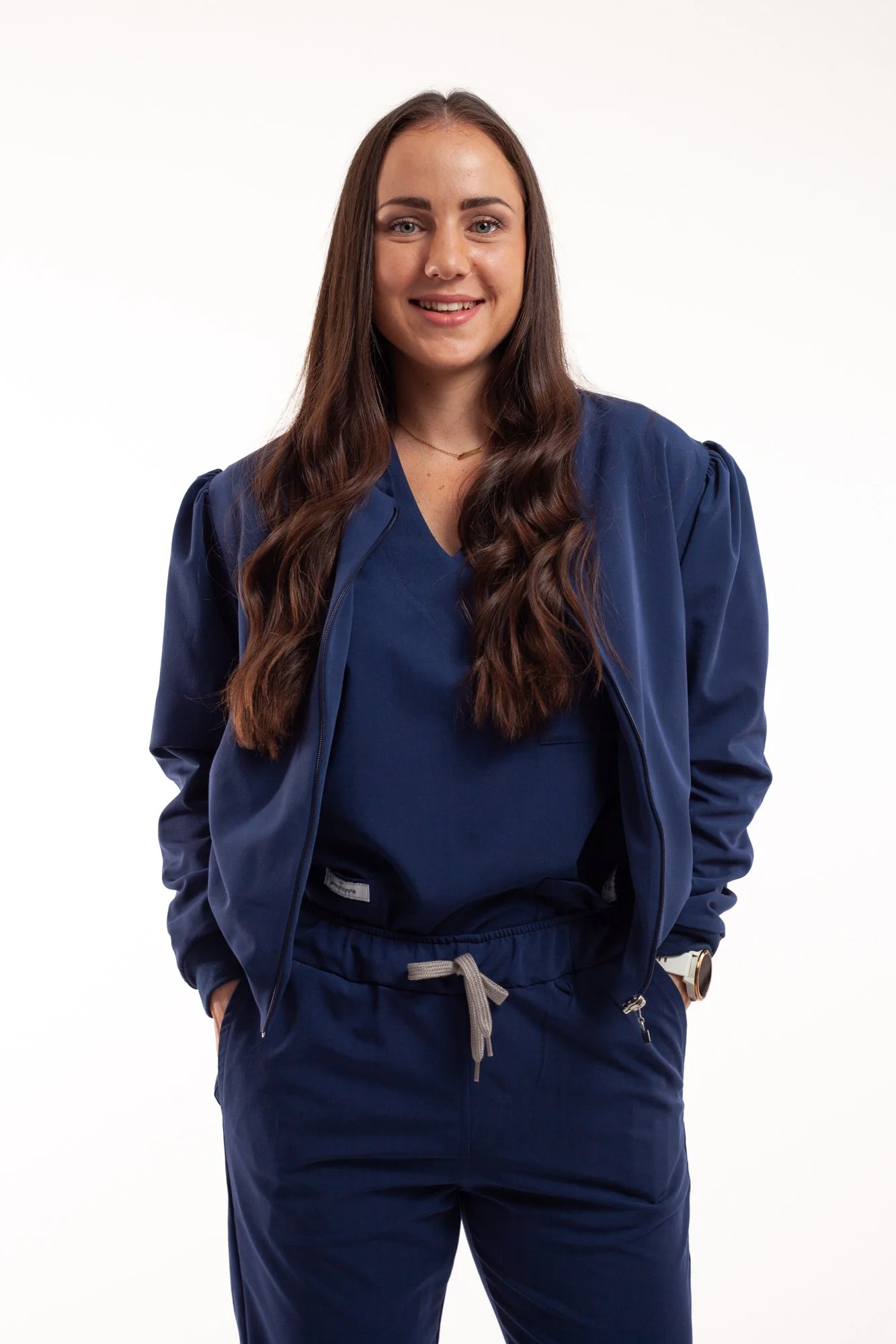 Blue Bomber Jacket