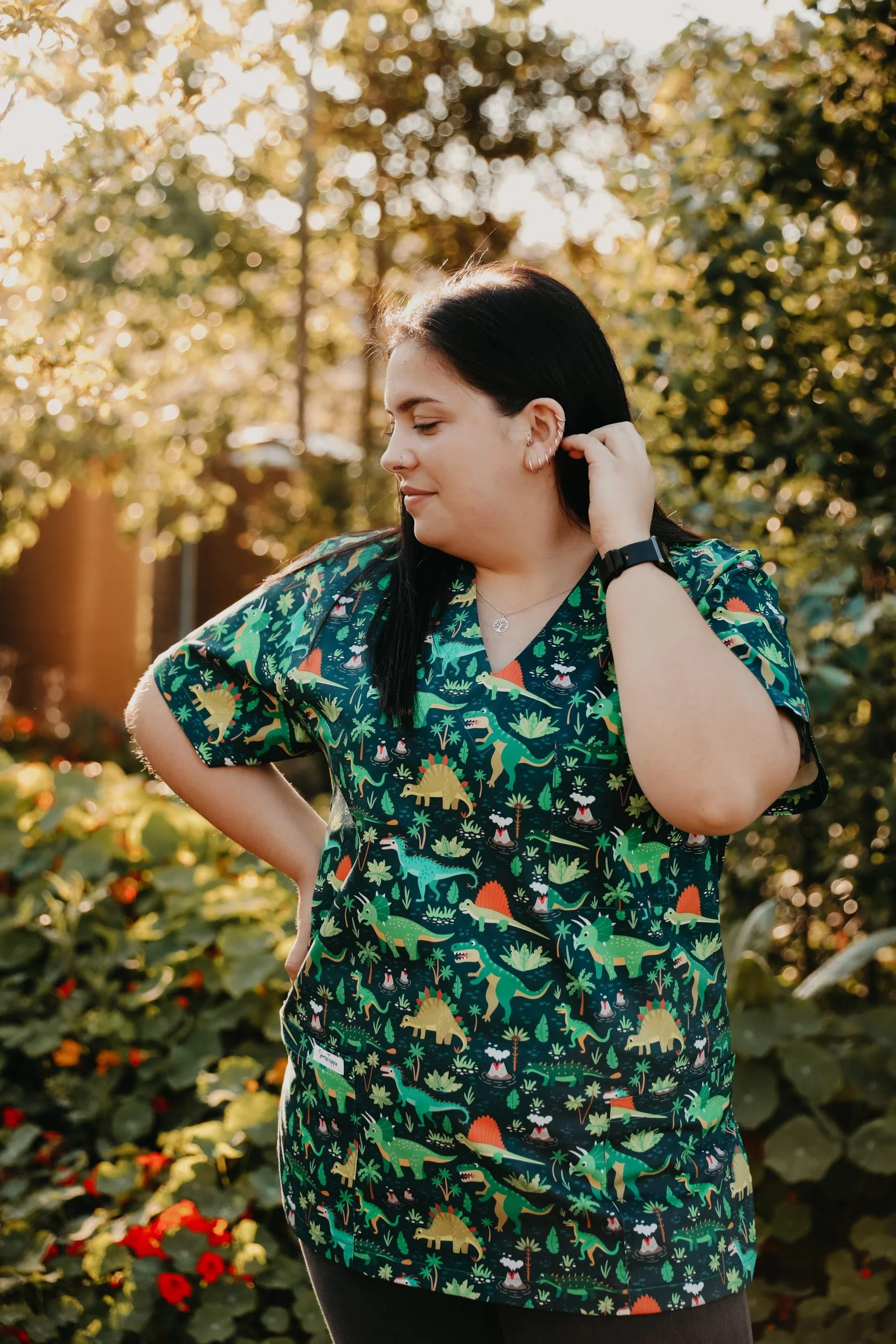 The Dinosaur Scrub Top - Image 3