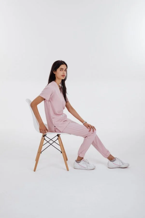 Pastel Pink Jogger Pants - Image 3