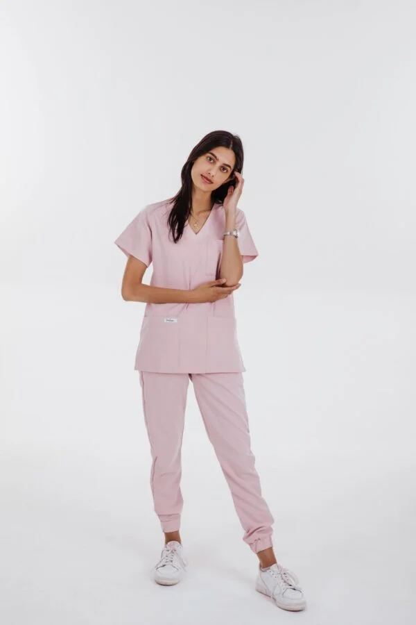 Pastel Pink Jogger Pants
