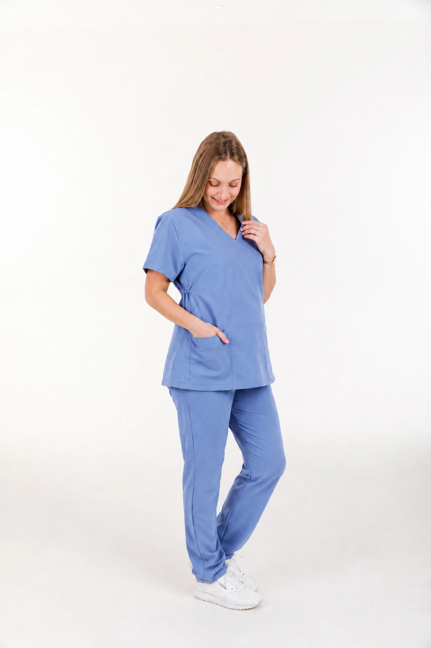 Maternity CORE Scrubs Top - Image 5