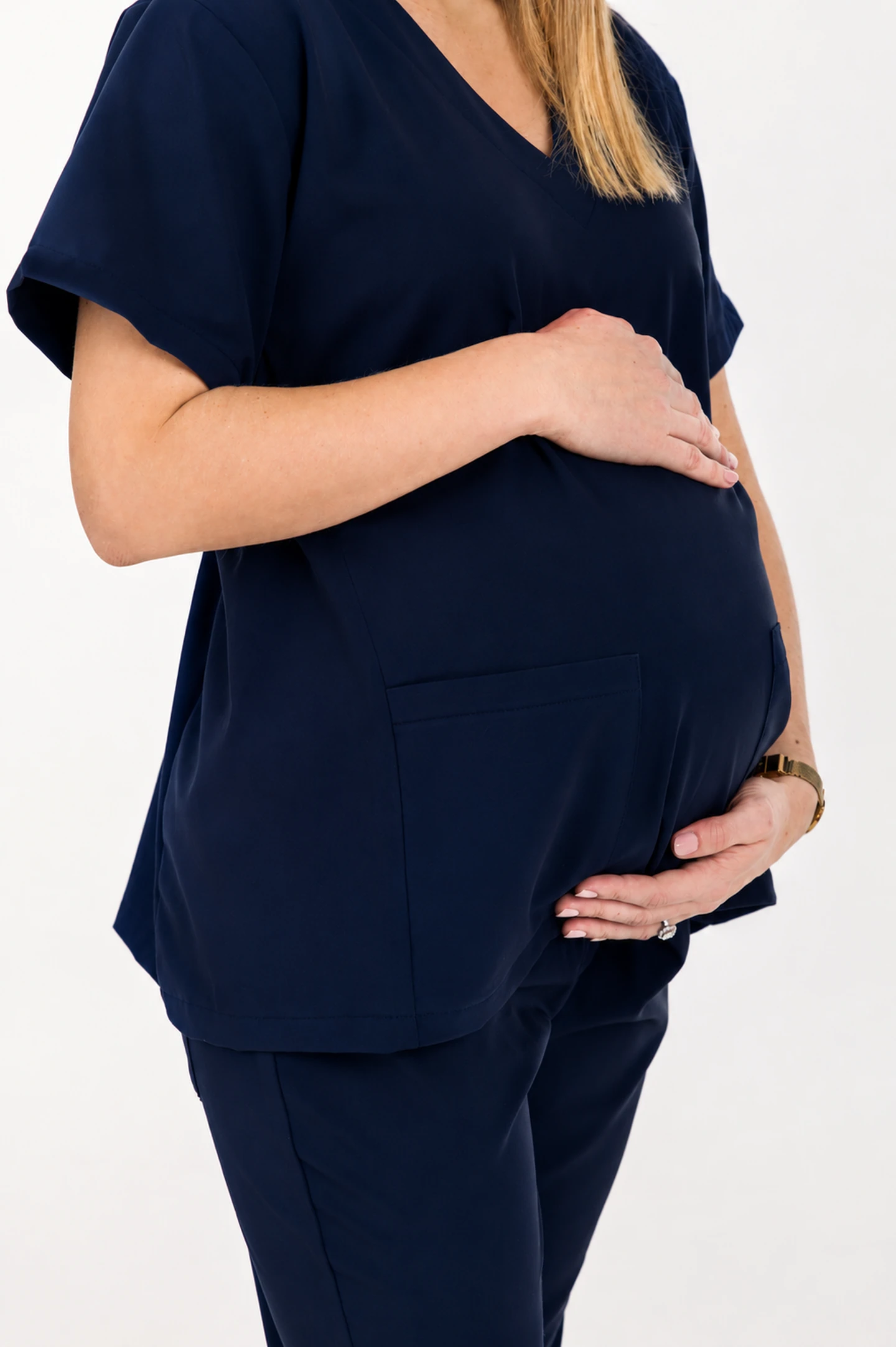 Maternity CORE Scrubs Top - Image 6