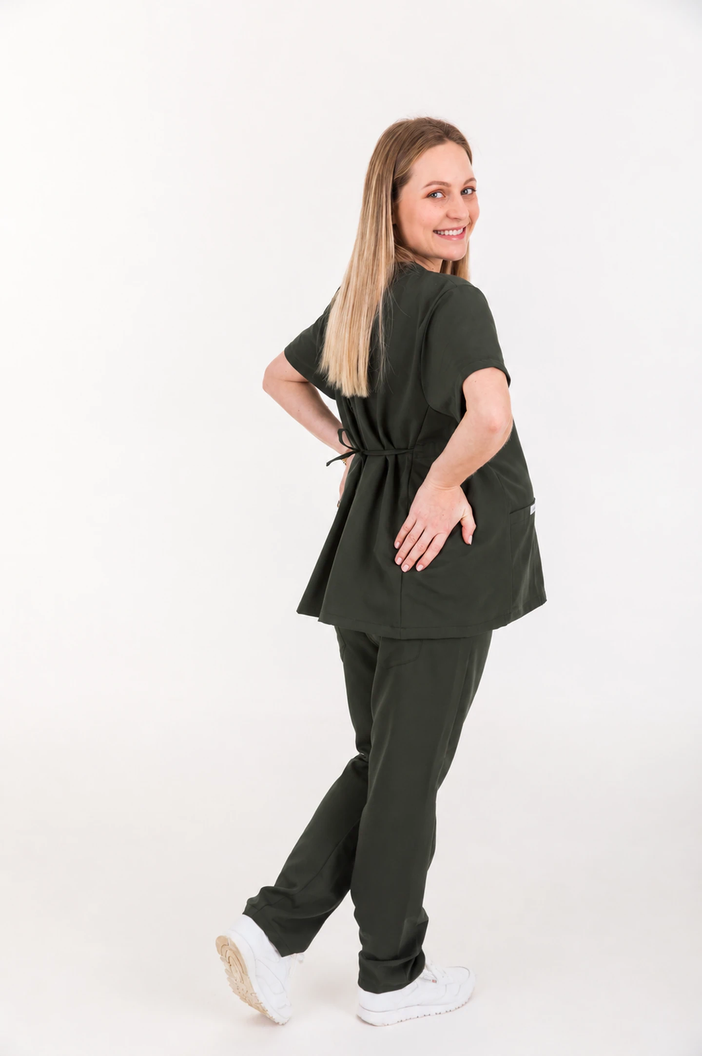 Maternity CORE Scrubs Top - Image 7
