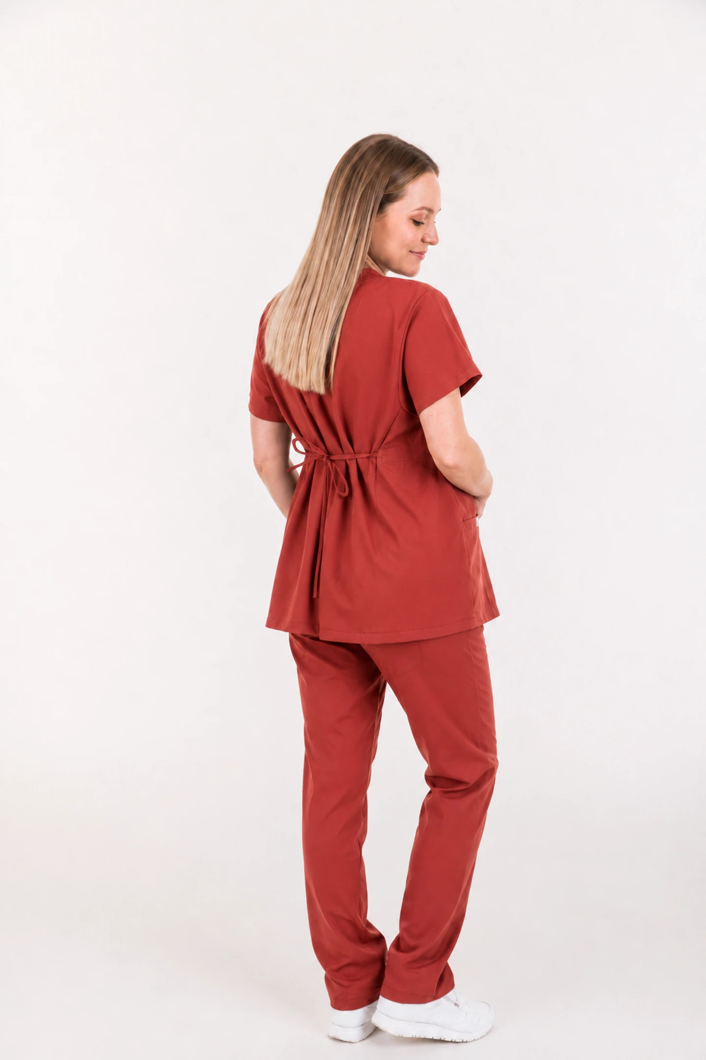 Maternity CORE Scrubs Top - Image 9
