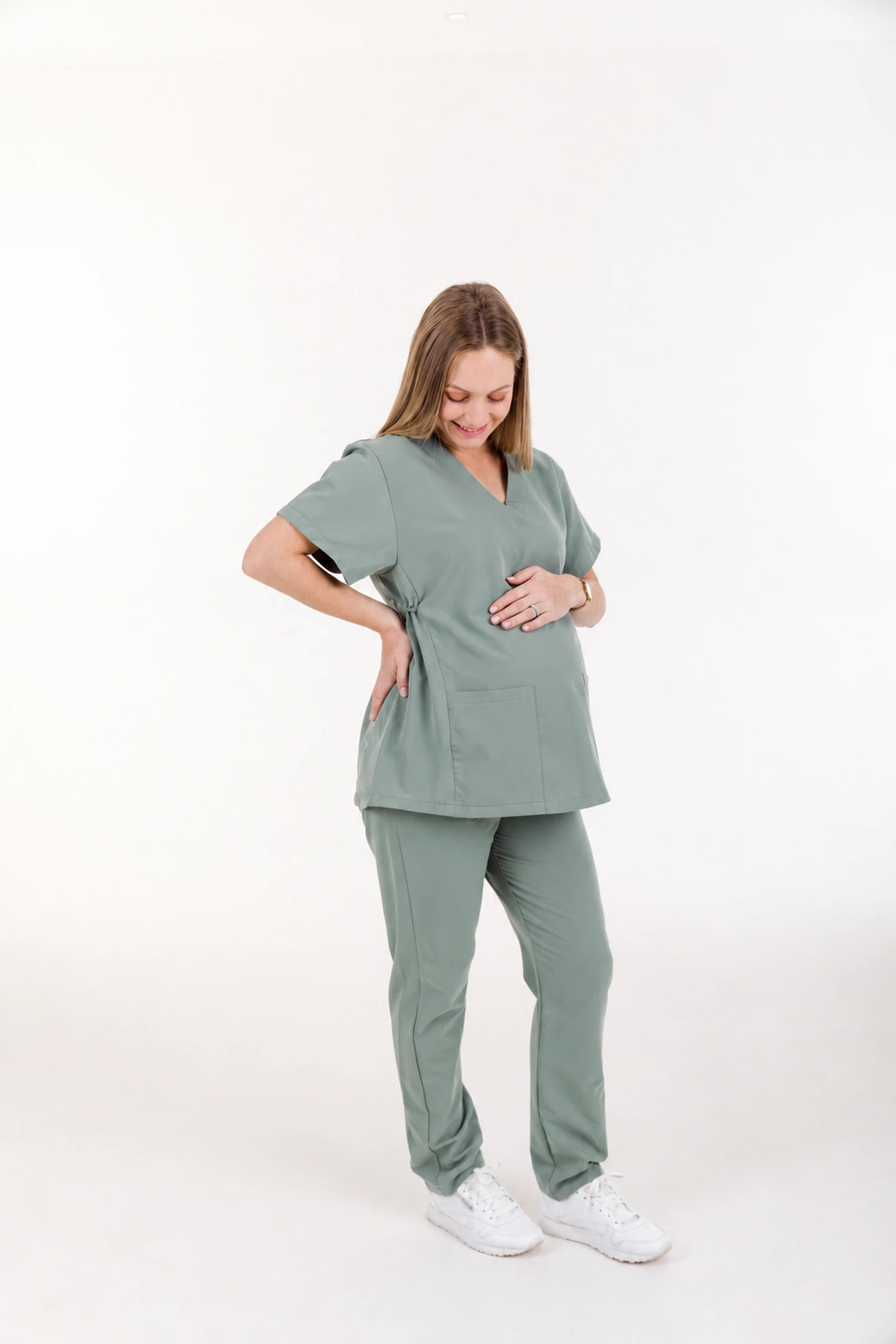 Maternity CORE Scrubs Top - Image 10