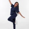 Dark Navy Jogger Pants - Image 2