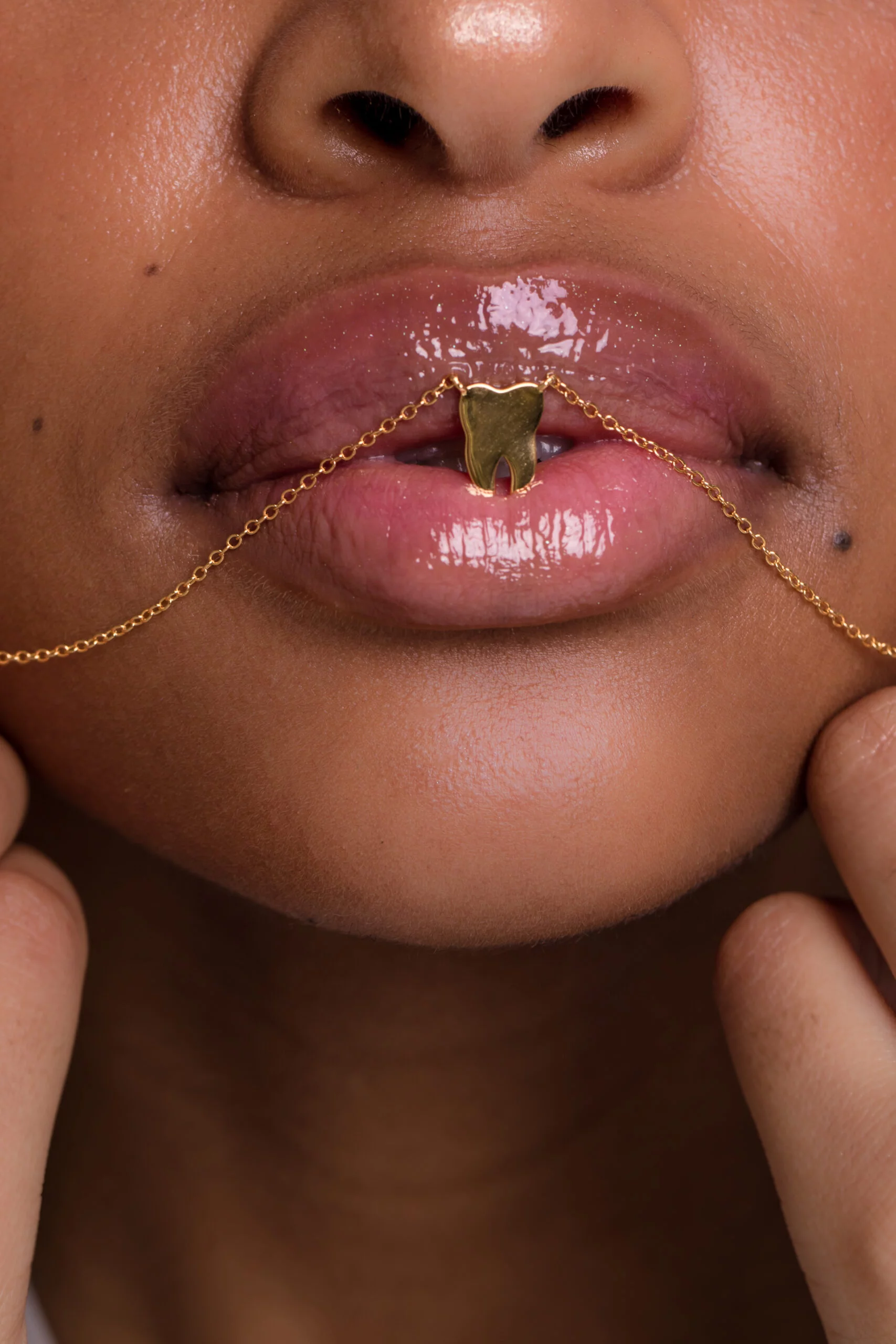 The Gold Molar Necklace