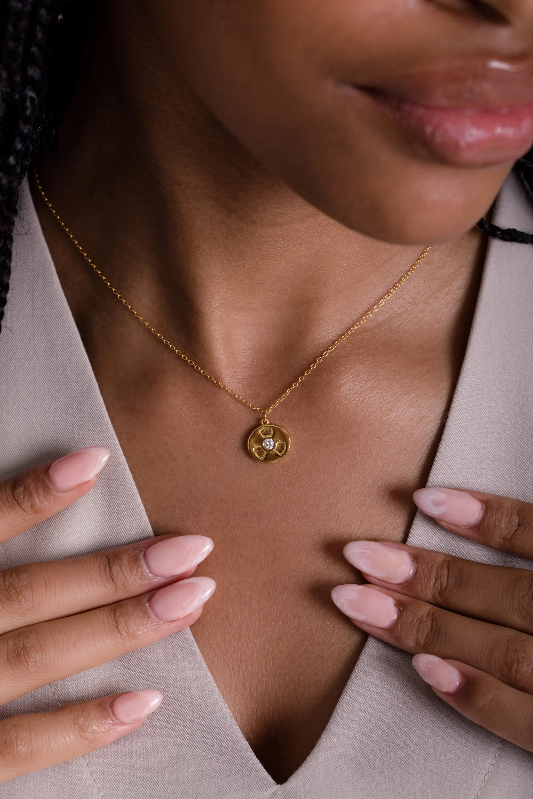 The Gold Radiation Necklace - Image 2