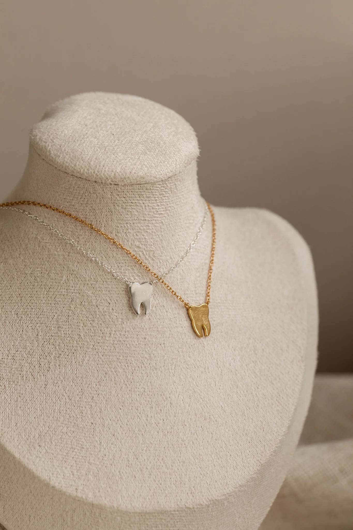 The Gold Molar Necklace - Image 4