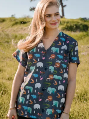 The Charcoal Zoo Top