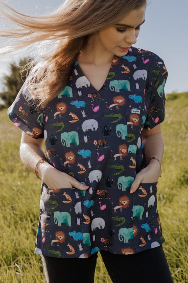 The Charcoal Zoo Top - Image 2
