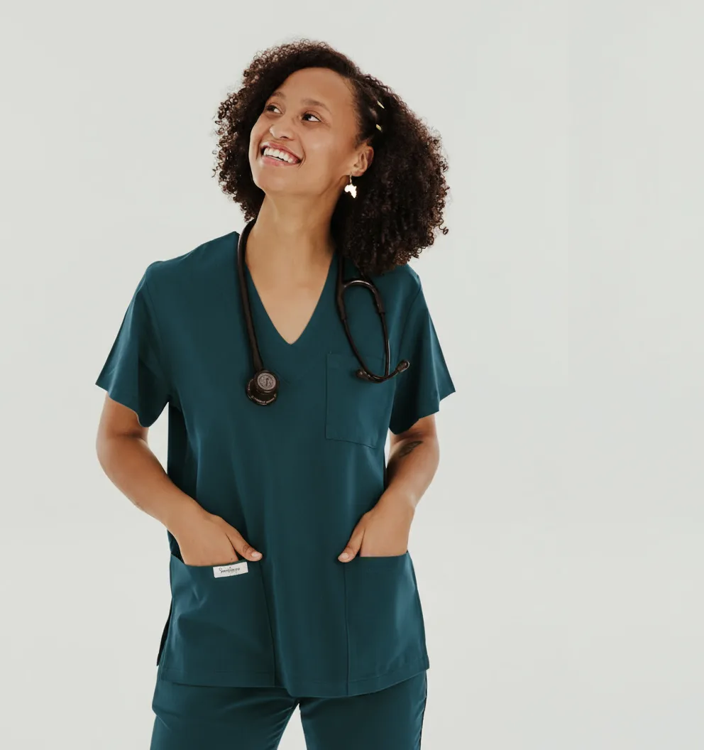 Harbor Scrub Top