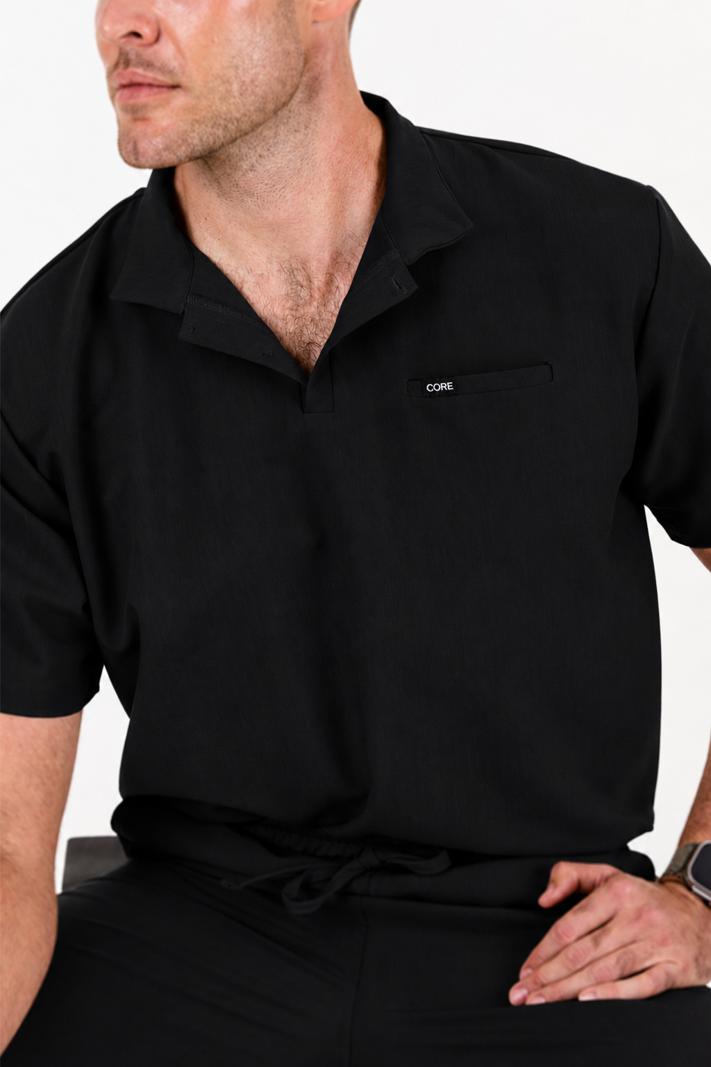 Men's Golfer CORE Scrubs Top - Image 2