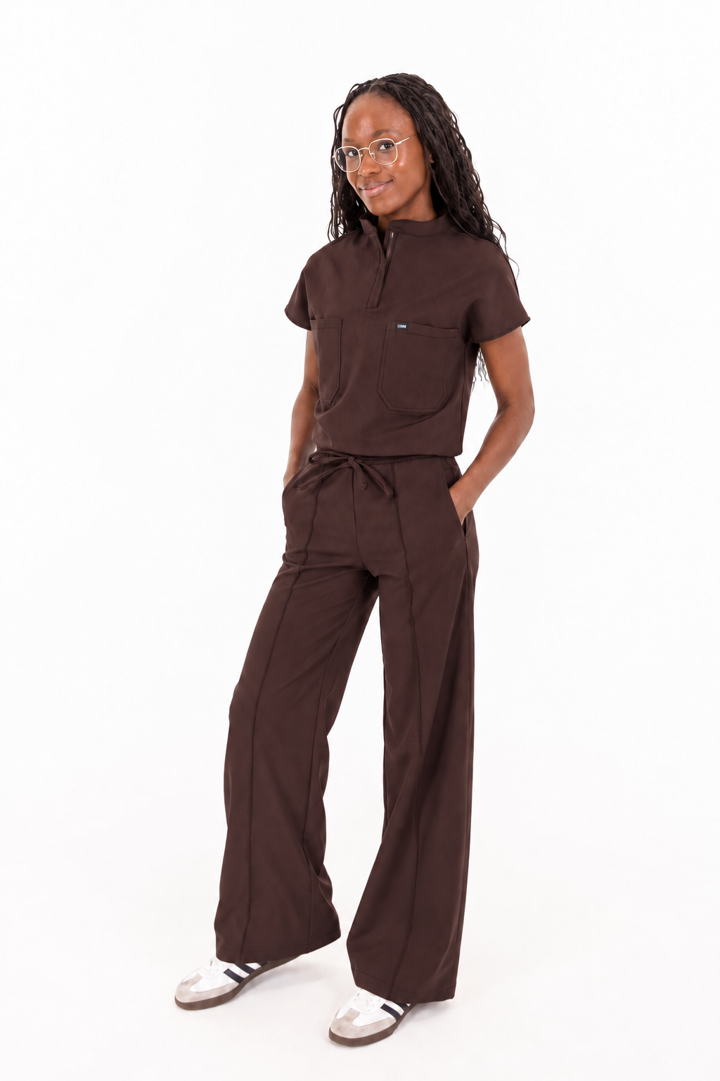 Women's Mandarin Scrub Top - Image 7