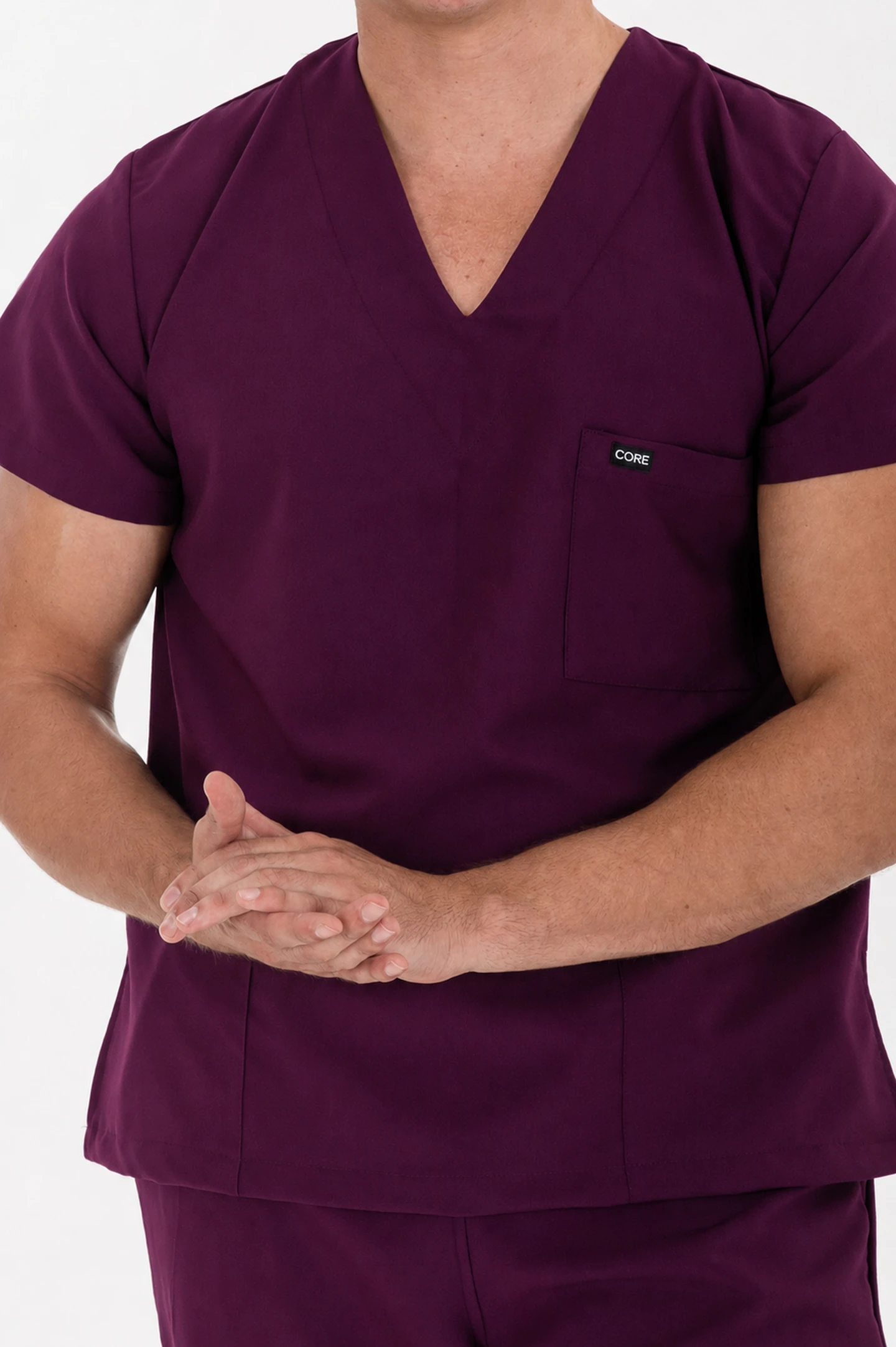 Men's V-Neck CORE Scrubs Top - Image 19