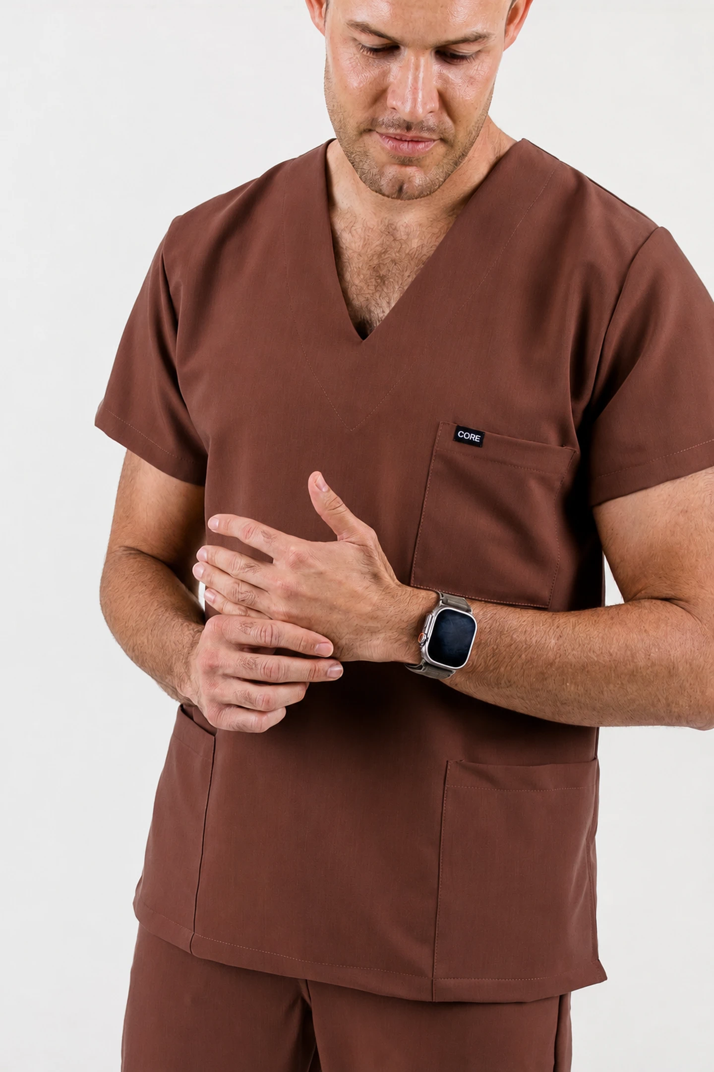 Men's V-Neck CORE Scrubs Top - Image 18