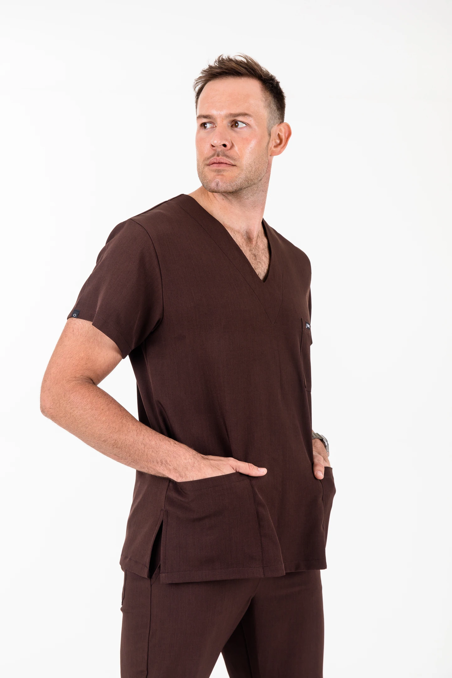 Men's V-Neck CORE Scrubs Top - Image 16