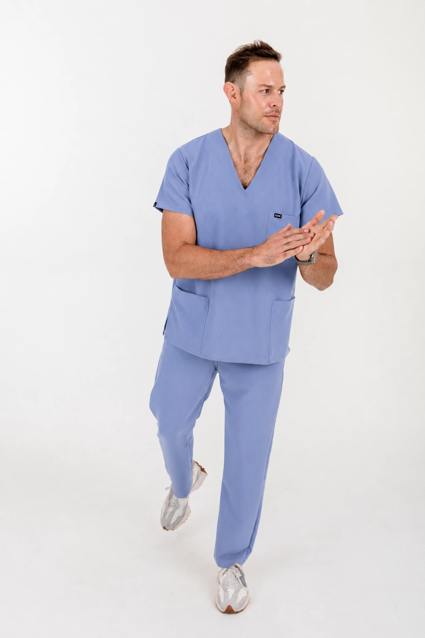 Men's V-Neck CORE Scrubs Top - Image 14