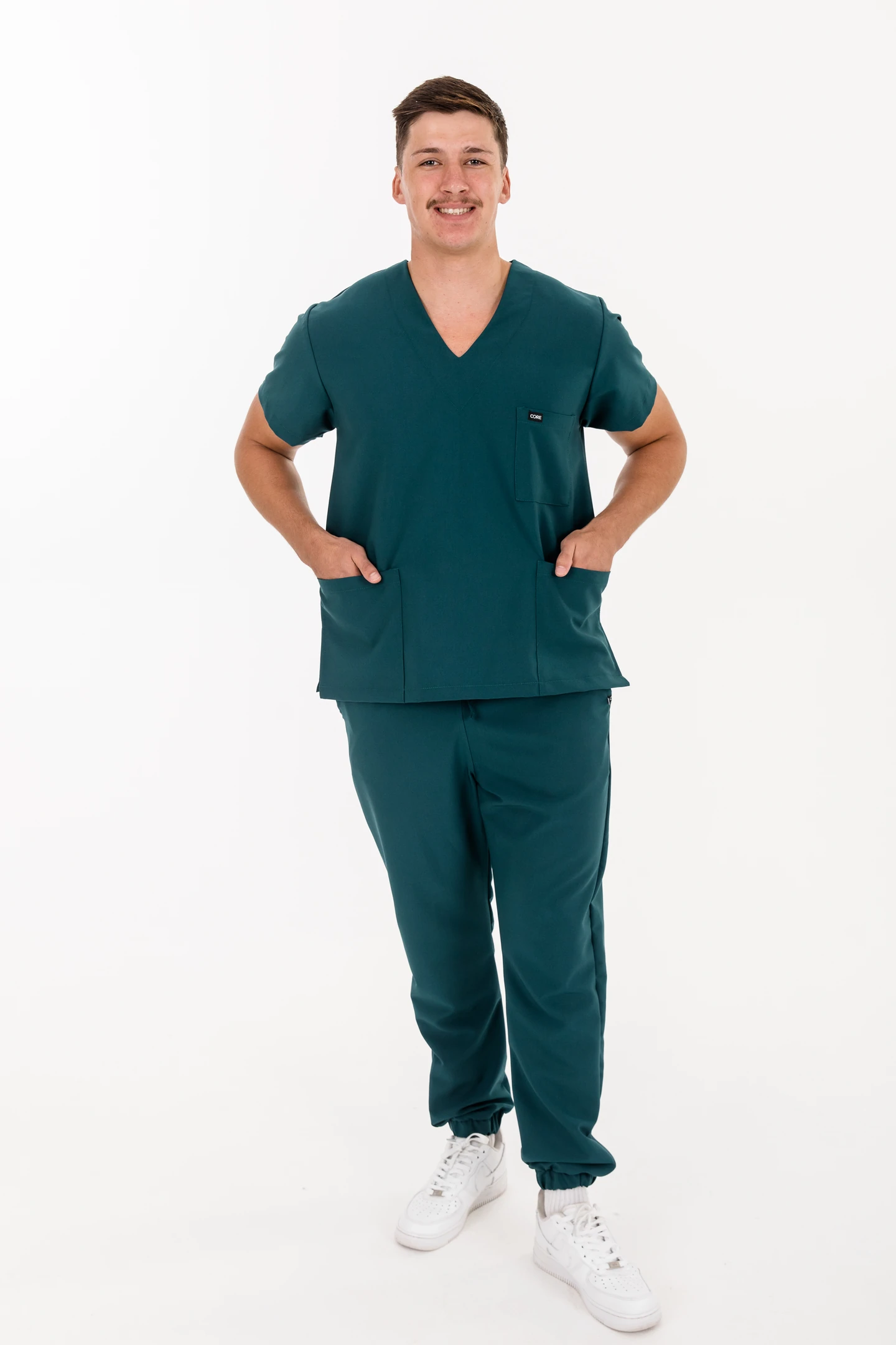 Men's V-Neck CORE Scrubs Top - Image 13
