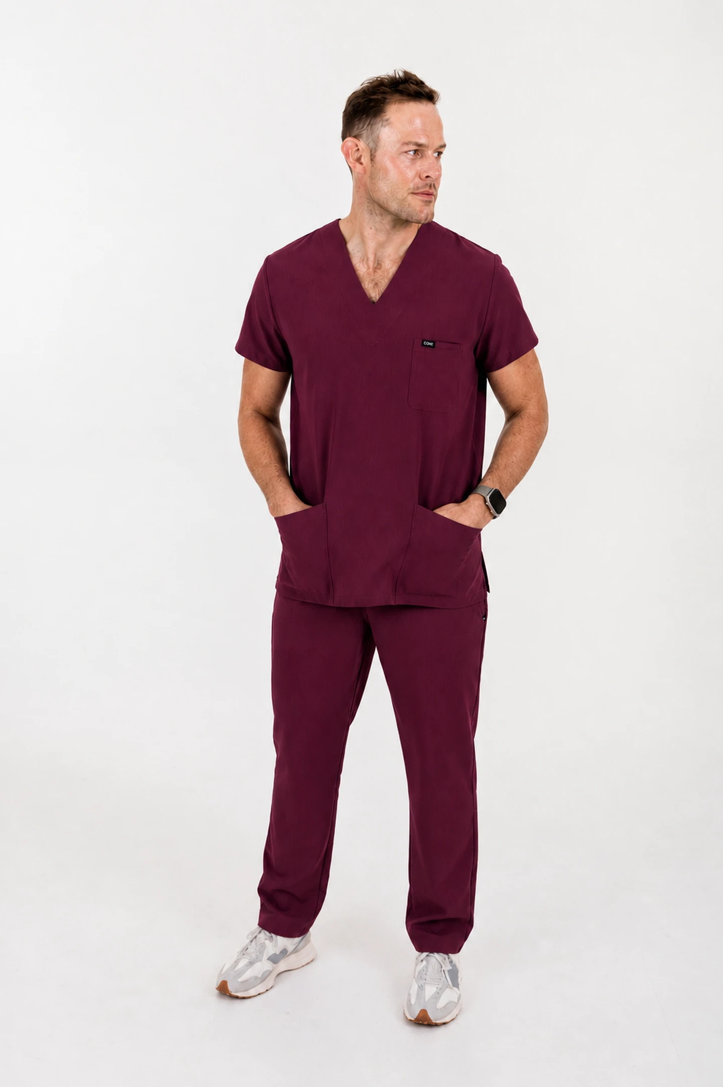 Men's V-Neck CORE Scrubs Top - Image 11