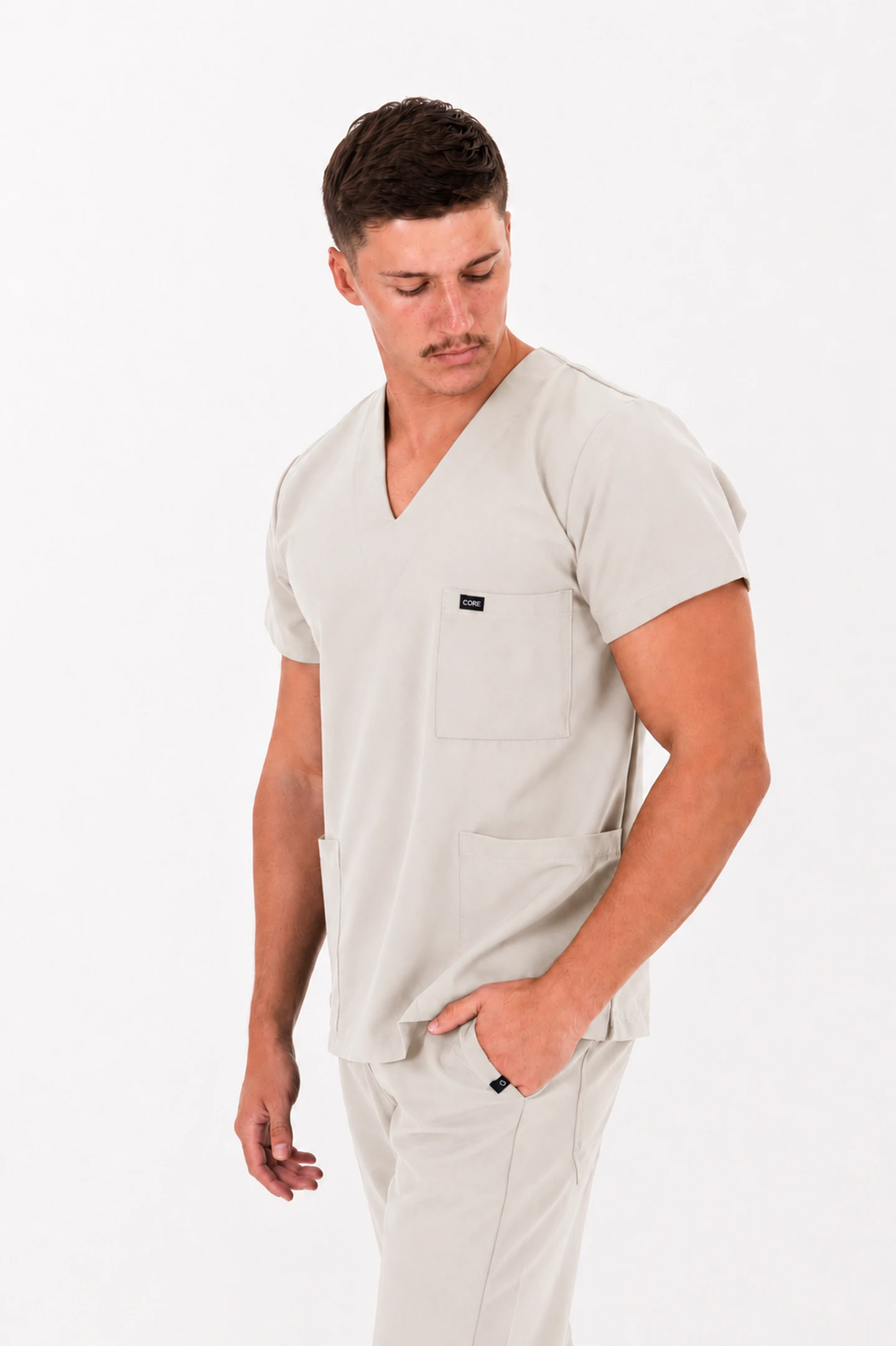 Men's V-Neck CORE Scrubs Top - Image 10
