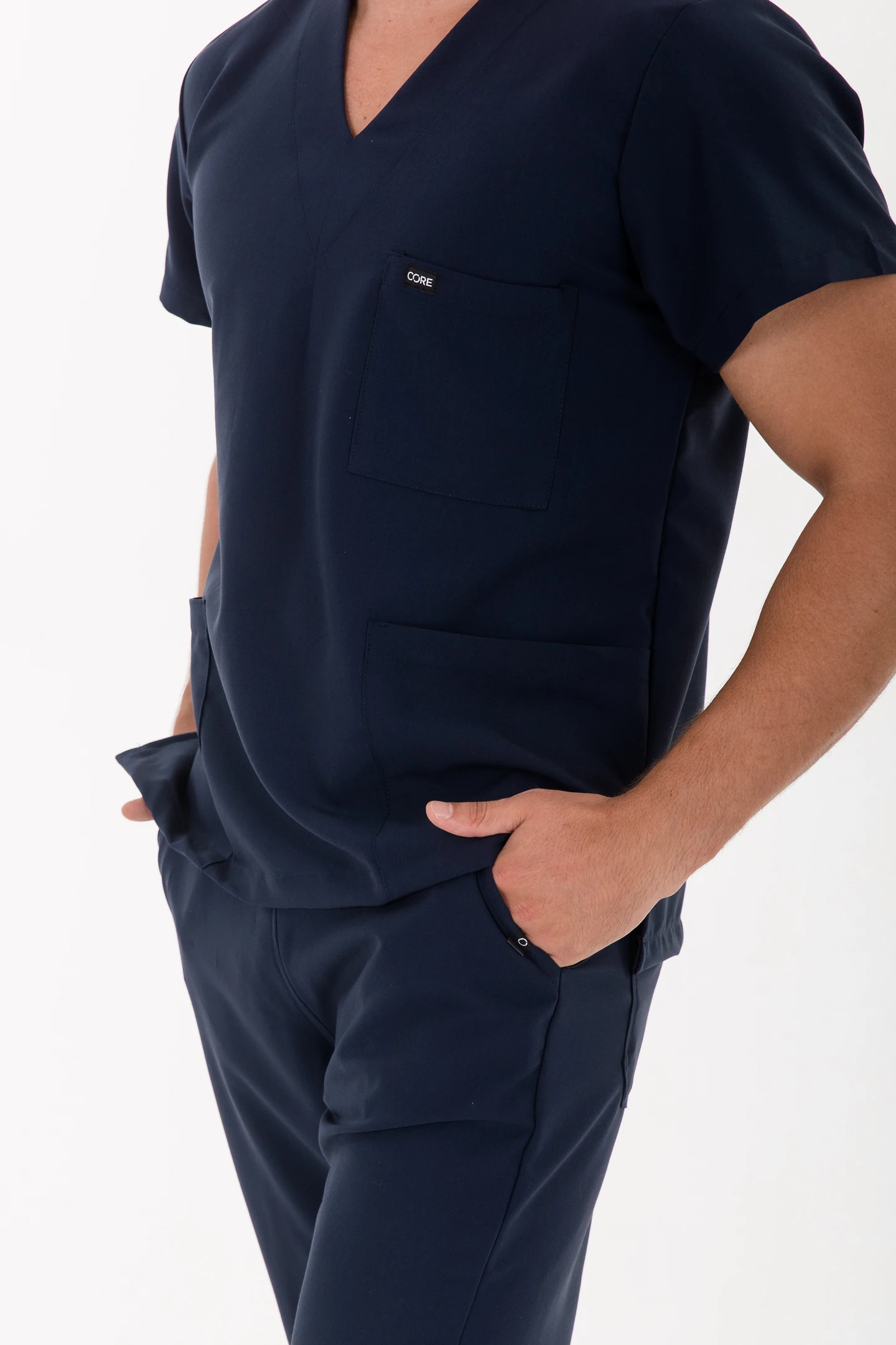 Men's V-Neck CORE Scrubs Top - Image 9
