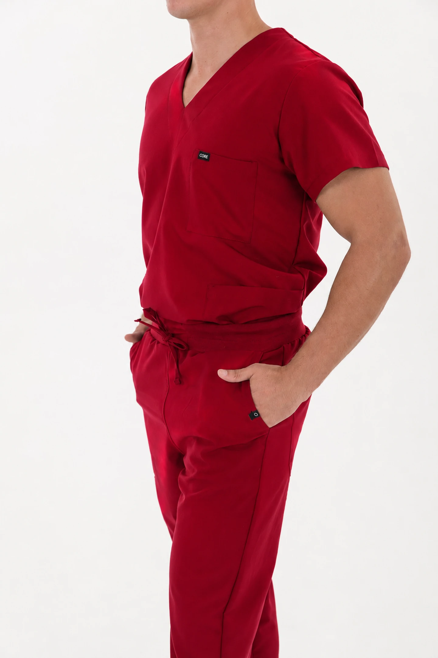 Men's V-Neck CORE Scrubs Top - Image 6