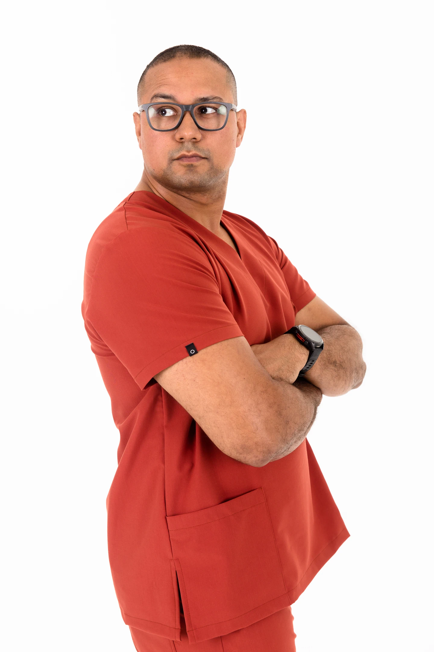 Men's V-Neck CORE Scrubs Top - Image 5