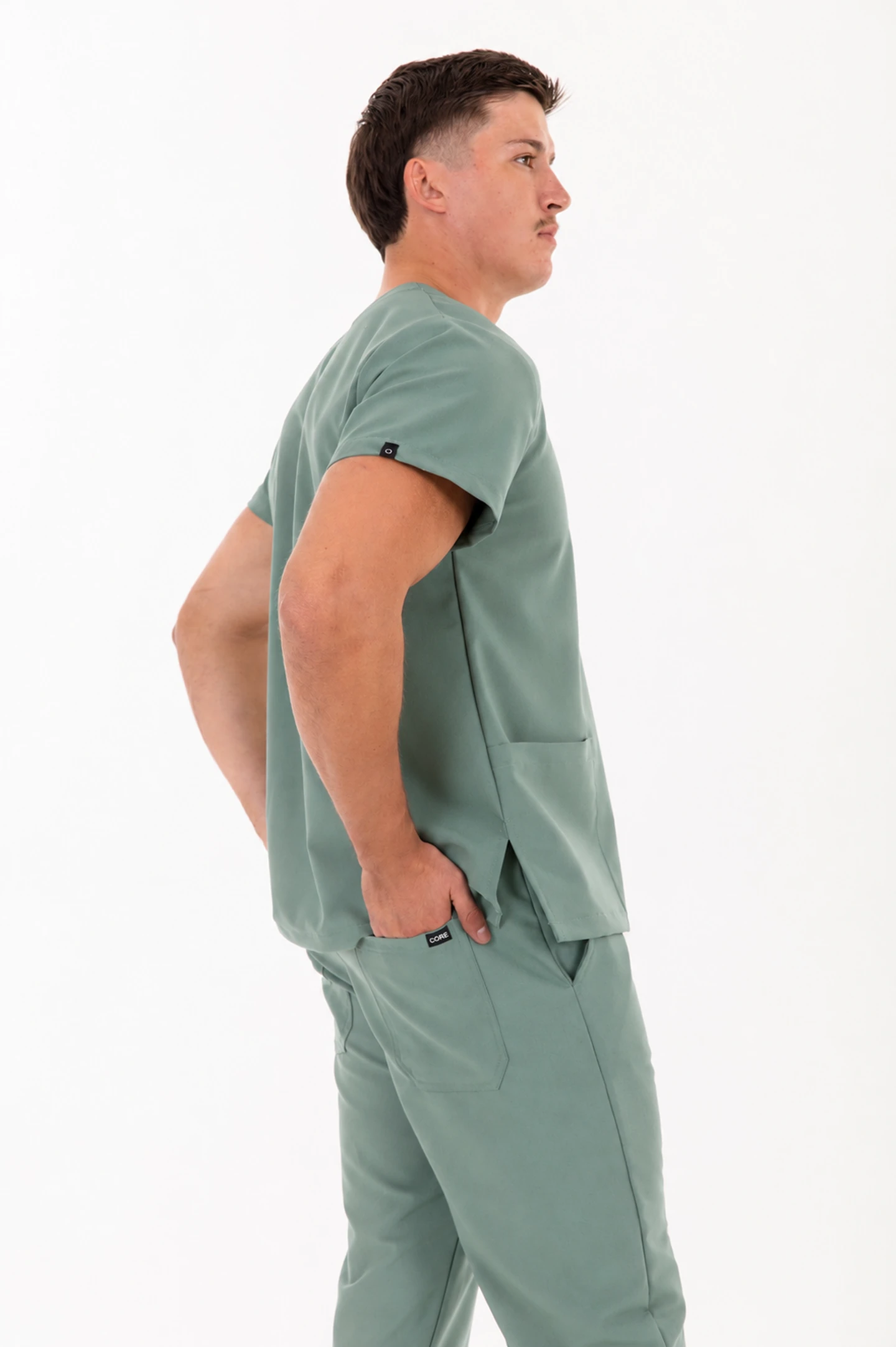 Men's V-Neck CORE Scrubs Top - Image 4