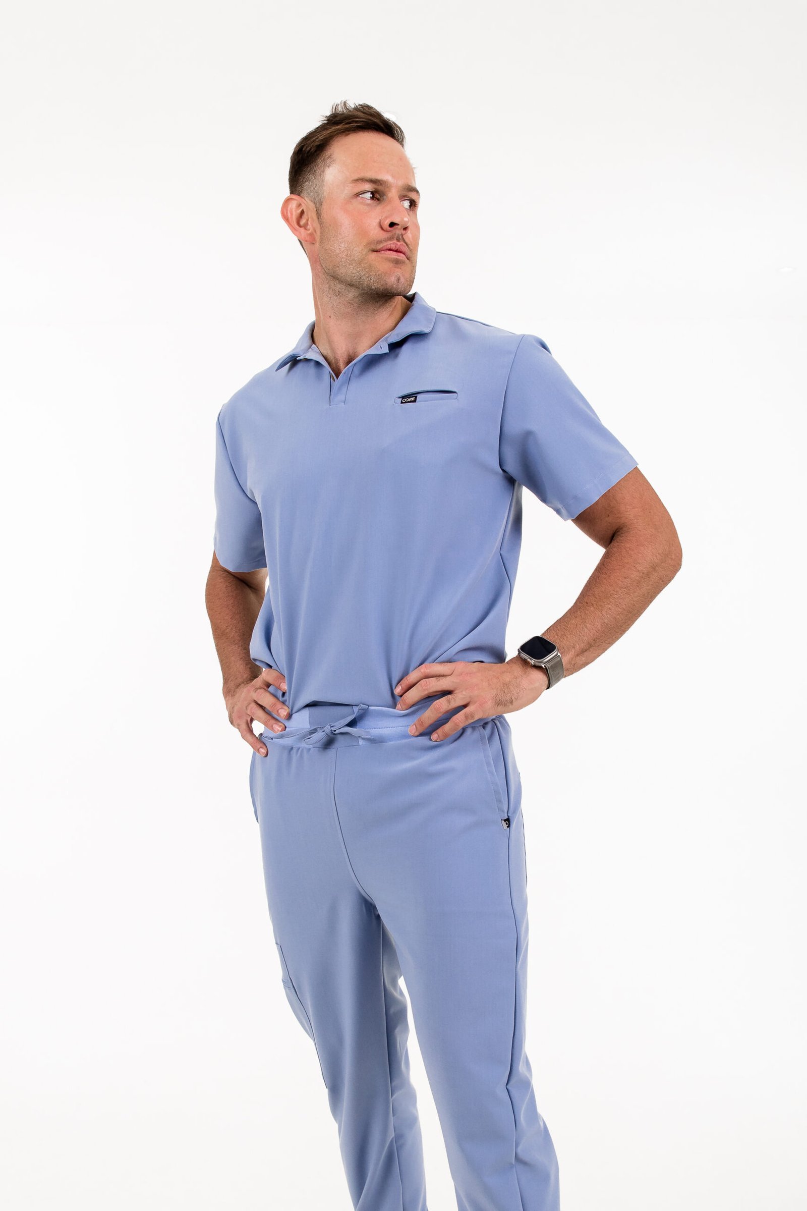 Men's Golfer CORE Scrubs Top - Image 6