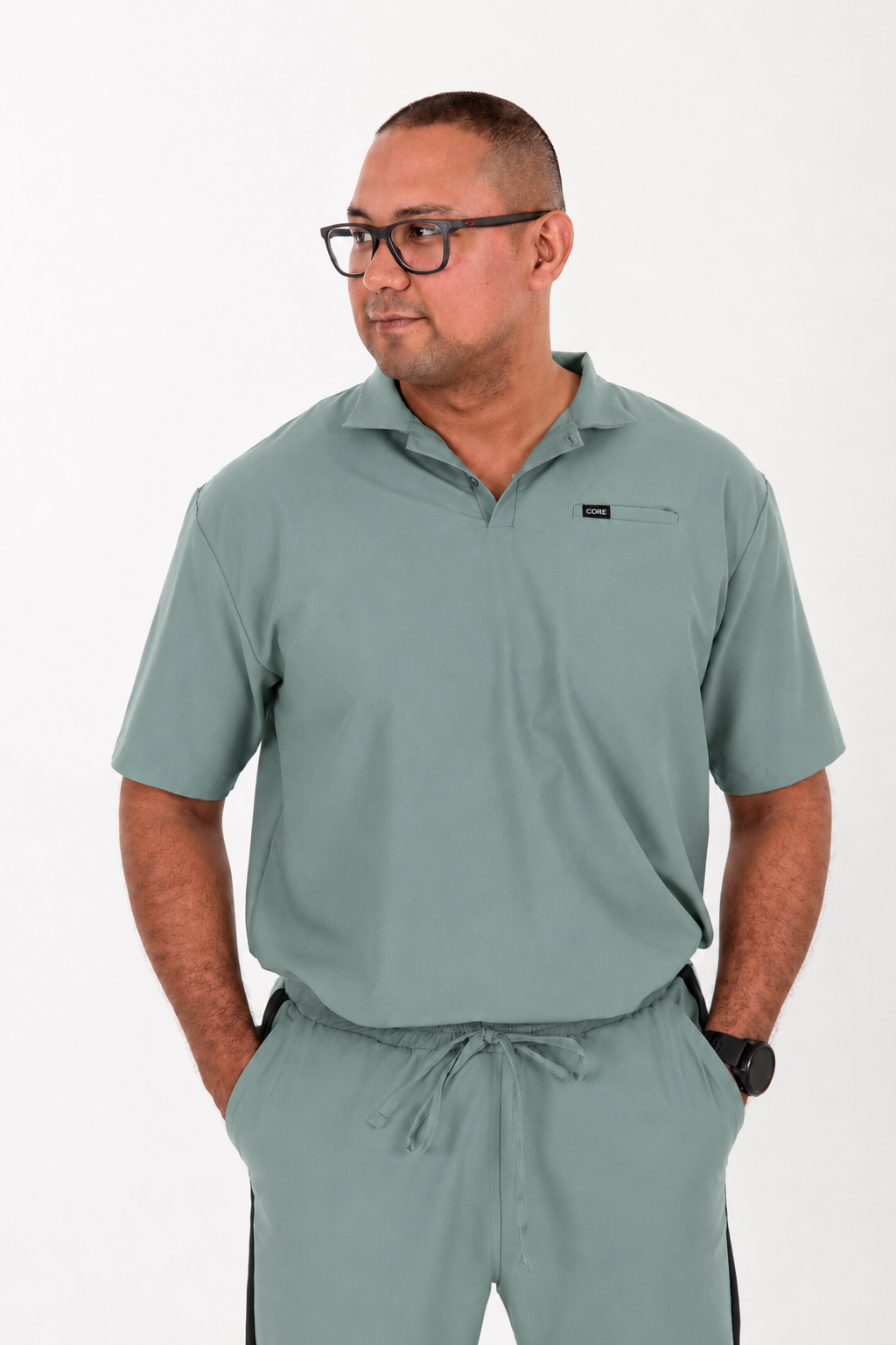 Men's Golfer CORE Scrub Top - Image 11