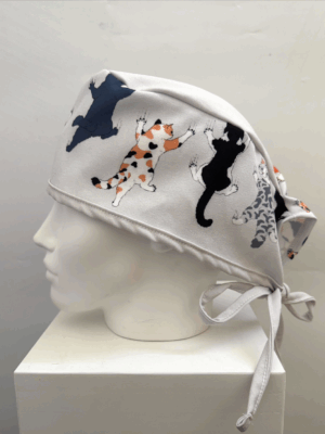 Escaping Cats Scrub Cap