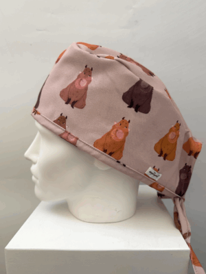 Hamster Scrub Cap