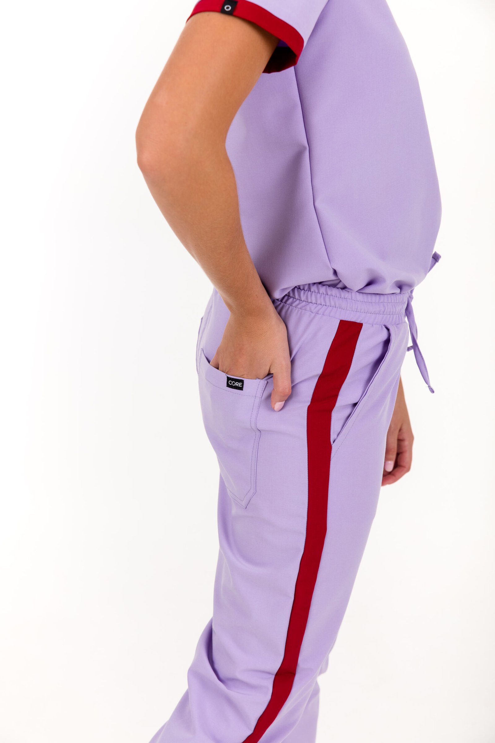 Women's Striped CORE Scrubs Pants