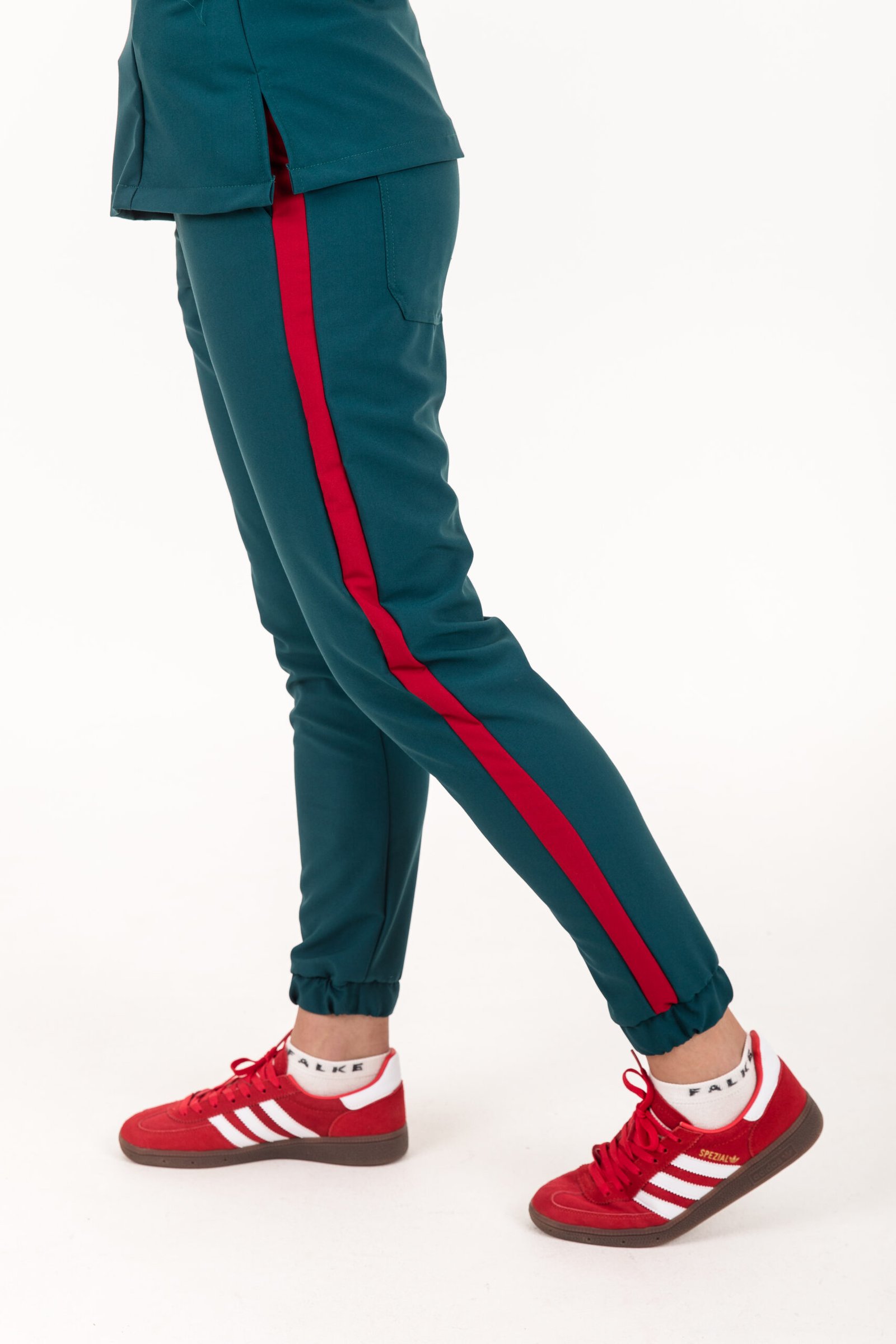 Women's Striped CORE Scrubs Pants - Image 2