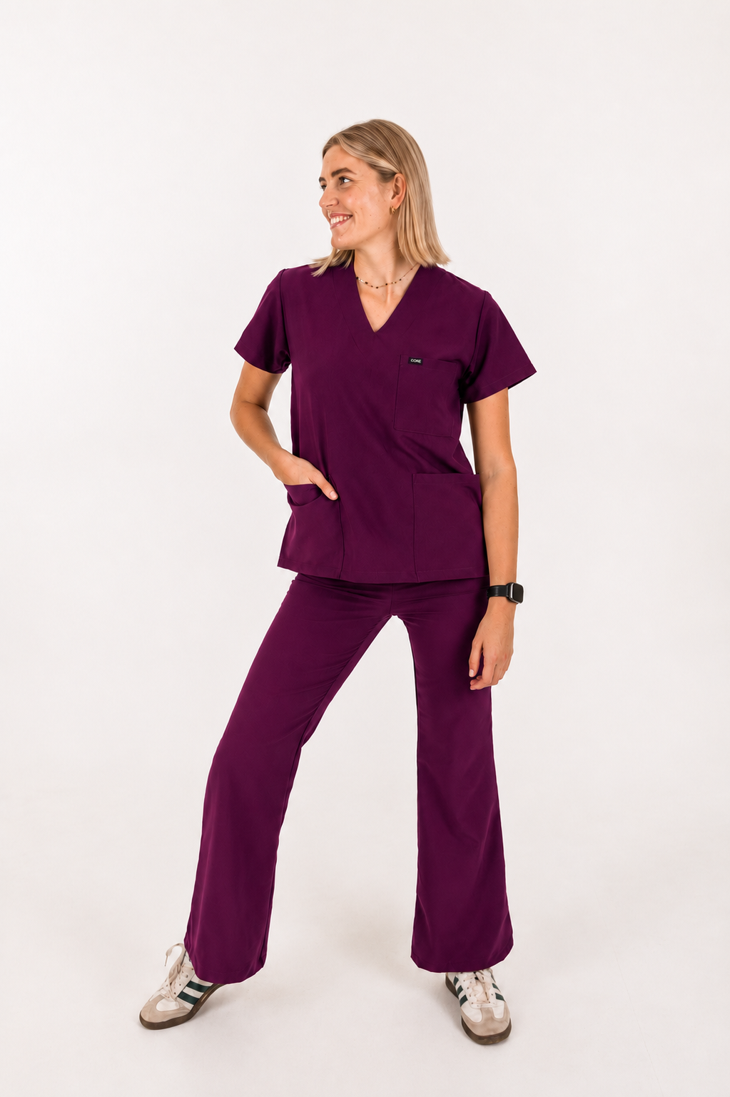 Women's Flare CORE Scrub Pants - Image 2